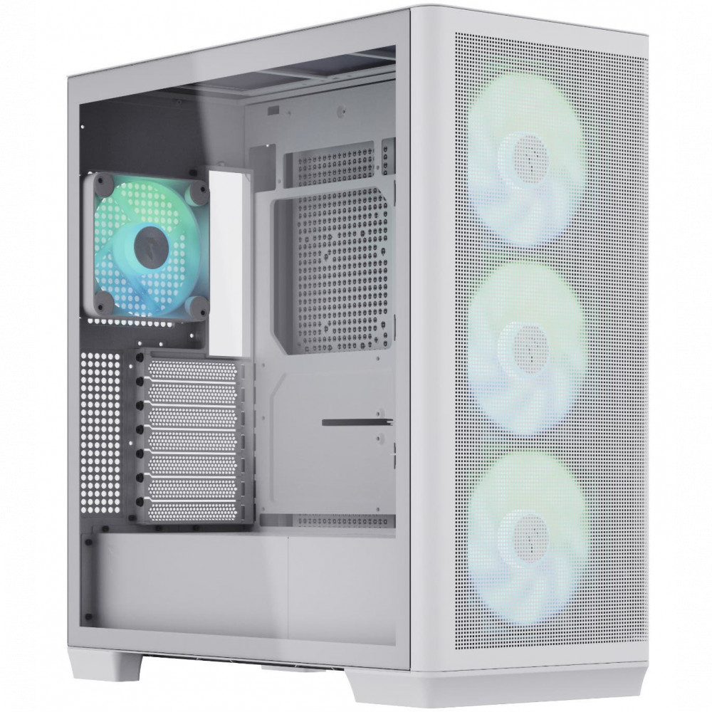 Корпус Aerocool Creator C1 White (APNX C1 WH) (C1-WH-v1) C1-WH-v1 / APCM-CR01043.21 Mid-Tower - миниатюра 5