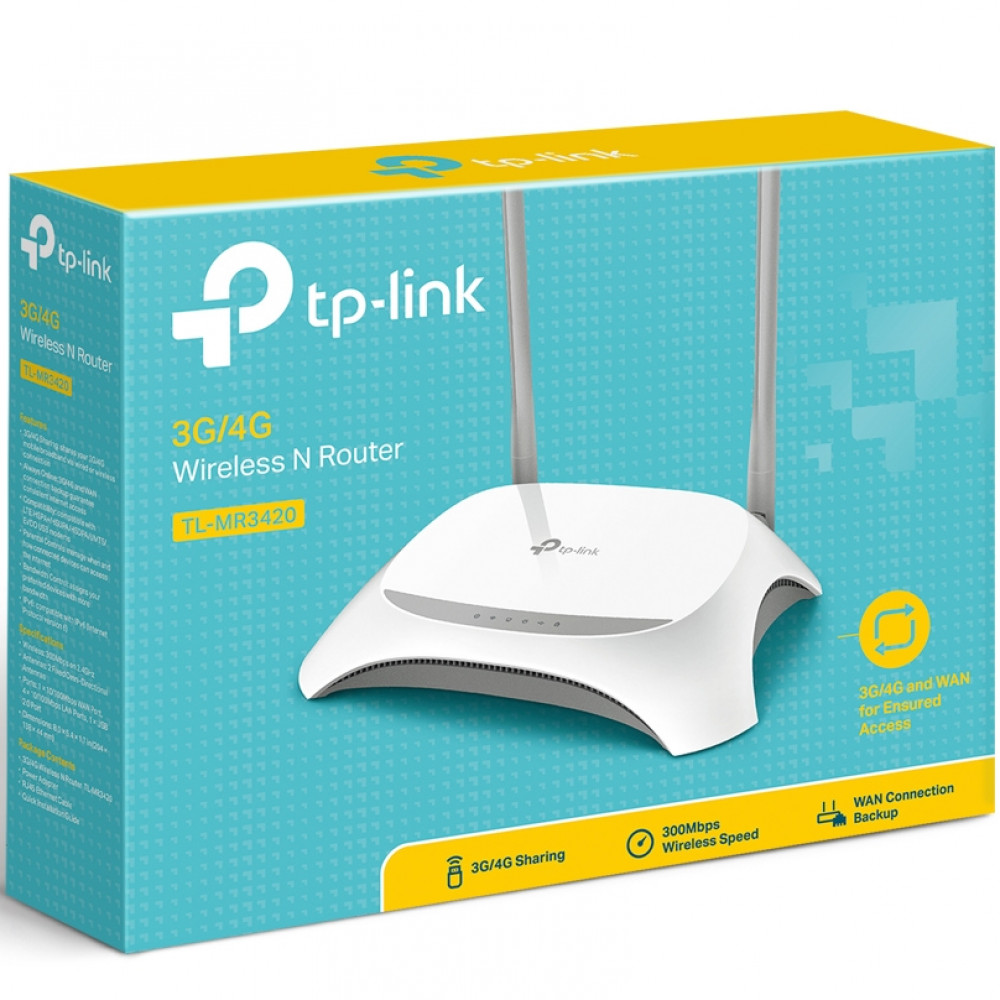 Маршрутизатор для дома TP-Link TL-MR3420 - миниатюра 5