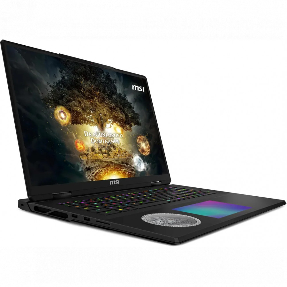 Ноутбук MSI Titan Dragon Edition 18 HX A2XWIG-1020RU 9S7-1824A5-1020 18 ", 4K Ultra HD + 3840x2400 (16:10), Intel, Core Ultra 9, 64 Гб, 4 ТБ, NVIDIA GeForce RTX5080, Windows 11 Home — фото товара