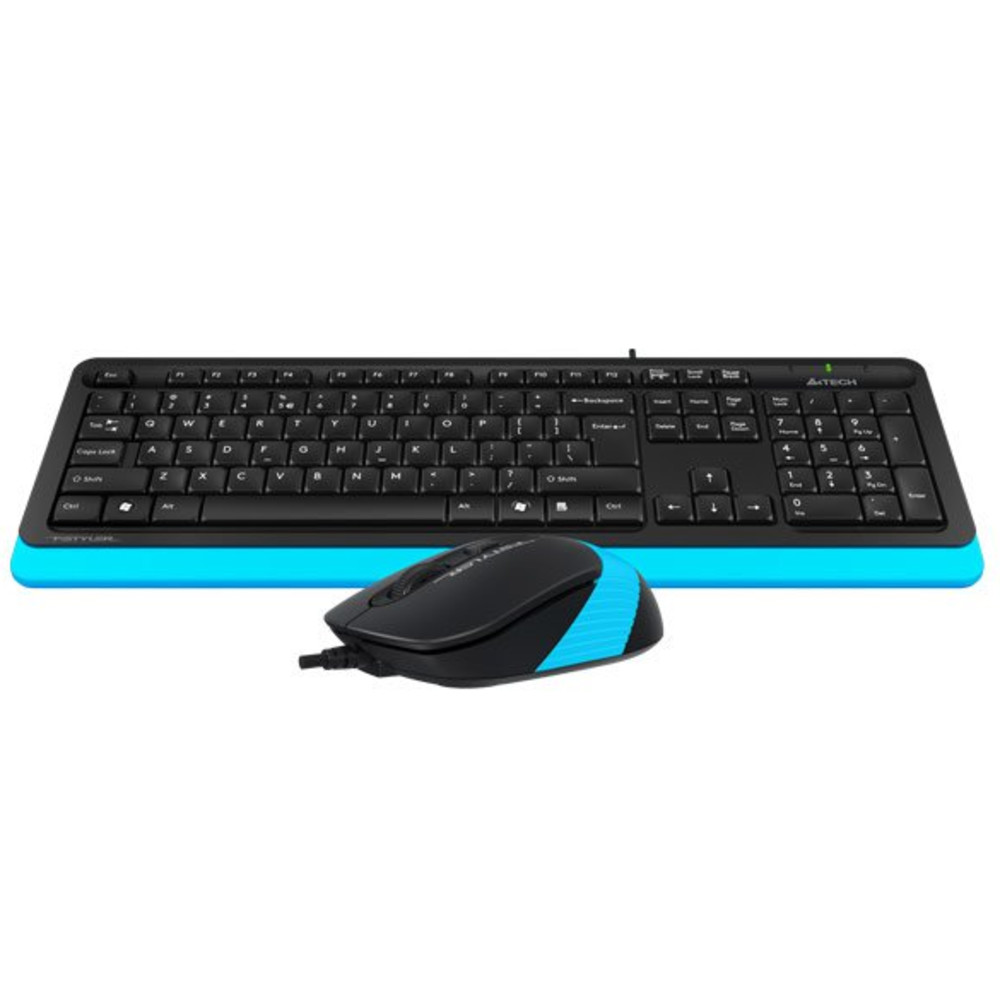 Клавиатура + мышь A4Tech Клавиатура + мышь A4 Fstyler F1010 BLUE — фото товара