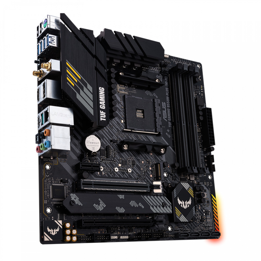 Материнская плата Asus TUF GAMING B550M-PLUS WIFI TUF GAMING B550M-PLUS WIFI II Micro-ATX, AMD AM4 - миниатюра 2