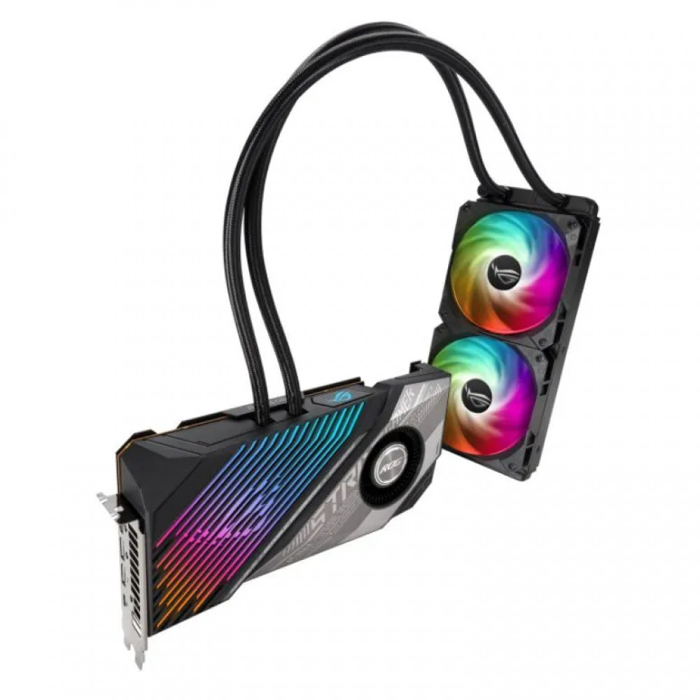 Видеокарта Asus RX 6900 XT ROG Strix LC Gaming 16 ГБ ROG-STRIX-LC-RX6900XT-T16G-G 16 ГБ - миниатюра 2