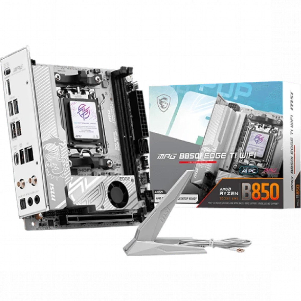 Материнская плата MSI MPG B850I EDGE TI WIFI Mini-ITX, AMD AM5 - миниатюра 5