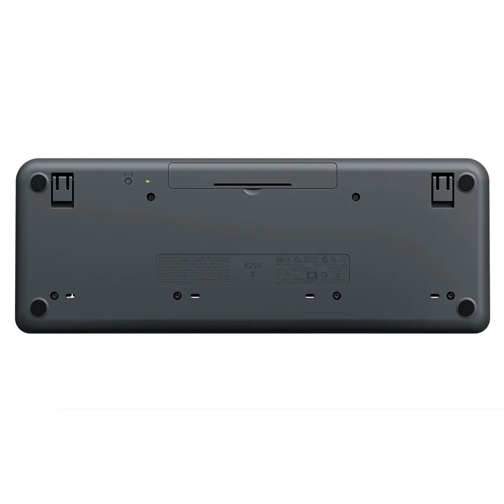 Клавиатура Logitech K250 Compact Bluetooth Wireless Keyboard Graphite 920-013452 Беспроводная, Bluetooth - миниатюра 2