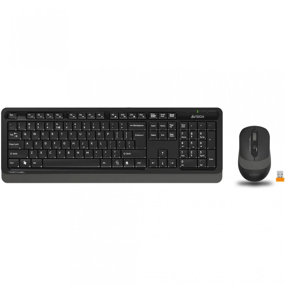 Клавиатура + мышь A4Tech Fstyler FG1010 GREY - миниатюра 5