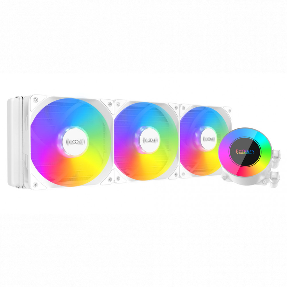 Система охлаждения PCcooler GI-CL360 ARGB WHITE EDITION Для процессора — фото товара