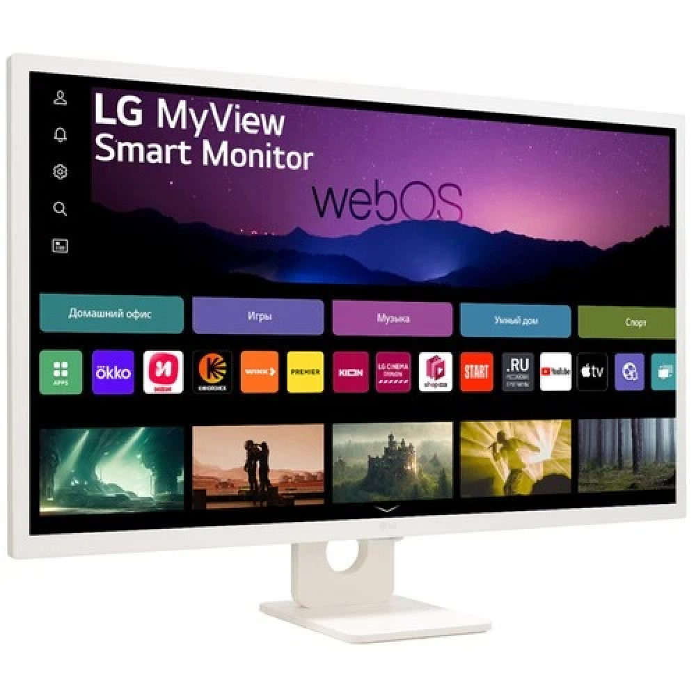 Монитор LG 32SR50F-W 32 ", IPS, Full HD 1920x1080 (16:9), 60 Гц - миниатюра 2