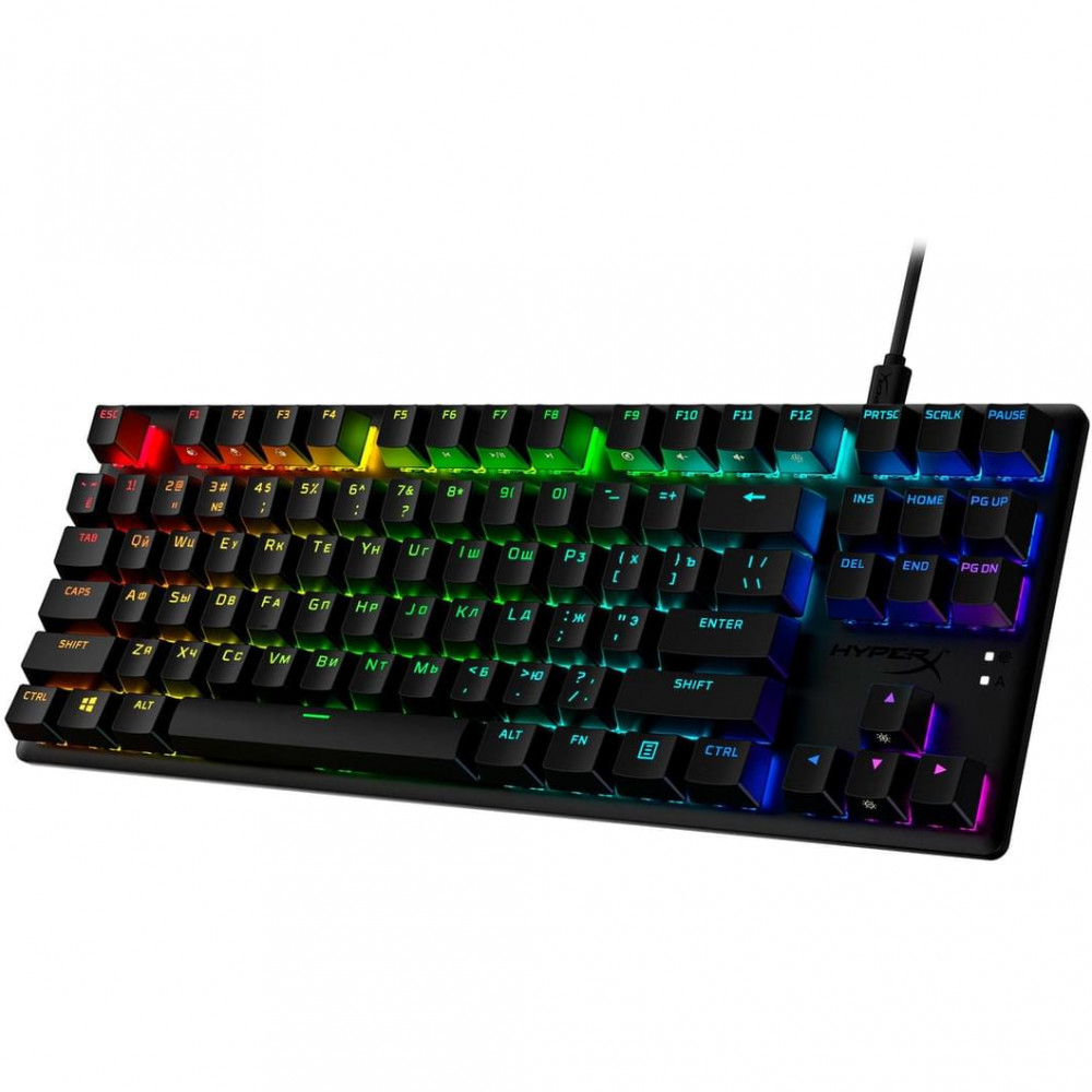 Клавиатура HyperX Alloy Origins Core PBT HX Red TKL 639N7AA#ABA Проводная, USB - миниатюра 3