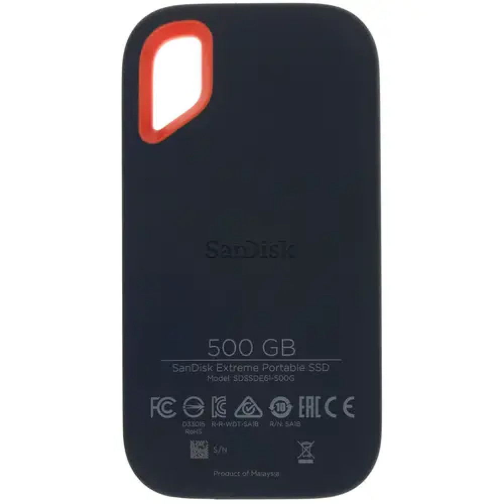 Внешние накопители SanDisk Extreme Portable SSD V2 [SDSSDE61-500G-G25] 500 ГБ - миниатюра 2