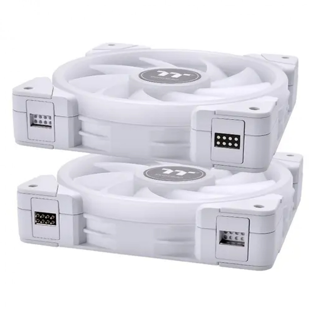 Система охлаждения Thermaltake SWAFAN EX12 RGB PC Cooling Fan White CL-F162-PL14SW-A Для системного блока - миниатюра 2