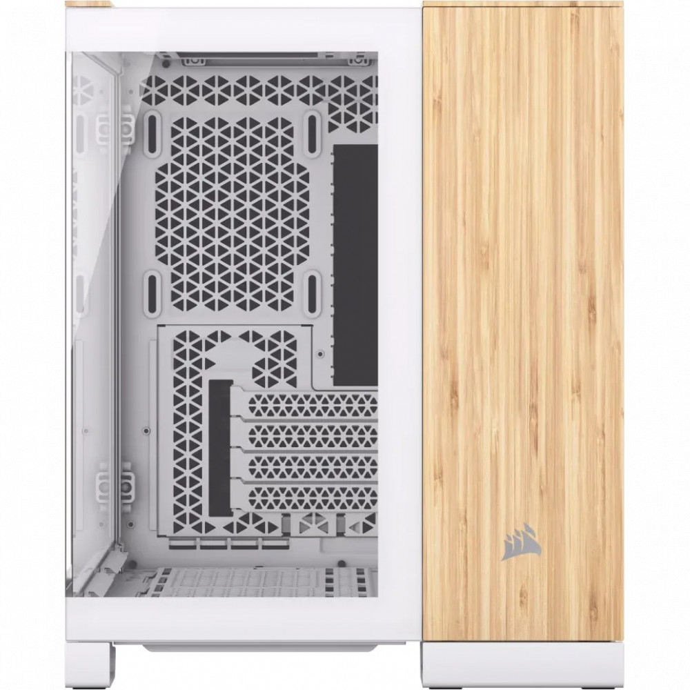 Корпус Corsair 2500X White - Bamboo Wood CC-9011288-WW Mid-Tower - миниатюра 3