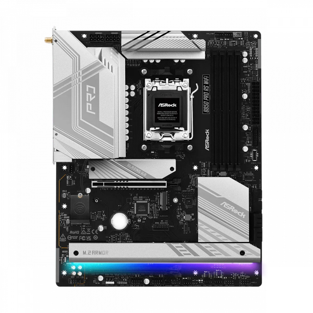 Материнская плата ASRock B850 Pro RS WiFi B850 PRO RS WIFI ATX, AMD AM5 - миниатюра 2