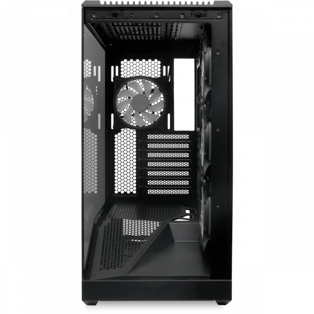 Корпус HSPD F711-TGBK-ARGB Black F711-TGBK- ARGB Mid-Tower - миниатюра 3