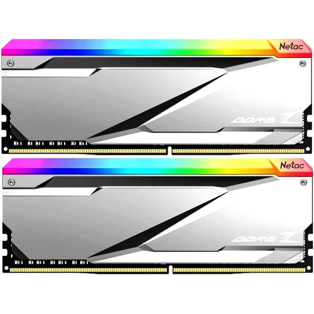 ОЗУ Netac NTZED5P64DP-32S DIMM, DDR5, 32 Гб (2 х 16 Гб), 6400 МГц — фото товара