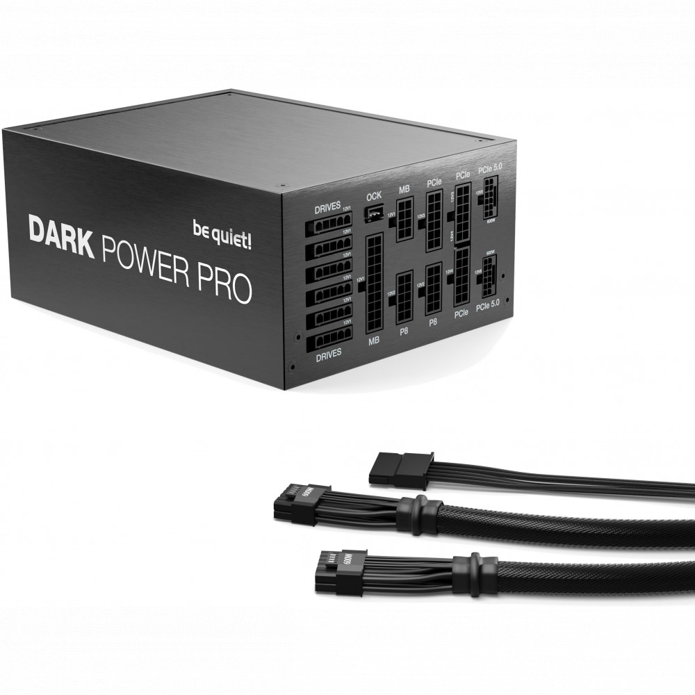 Блок питания be quiet! DARK POWER PRO 13 1600W BN332 1600 Вт, 80+ Titanum - миниатюра 2