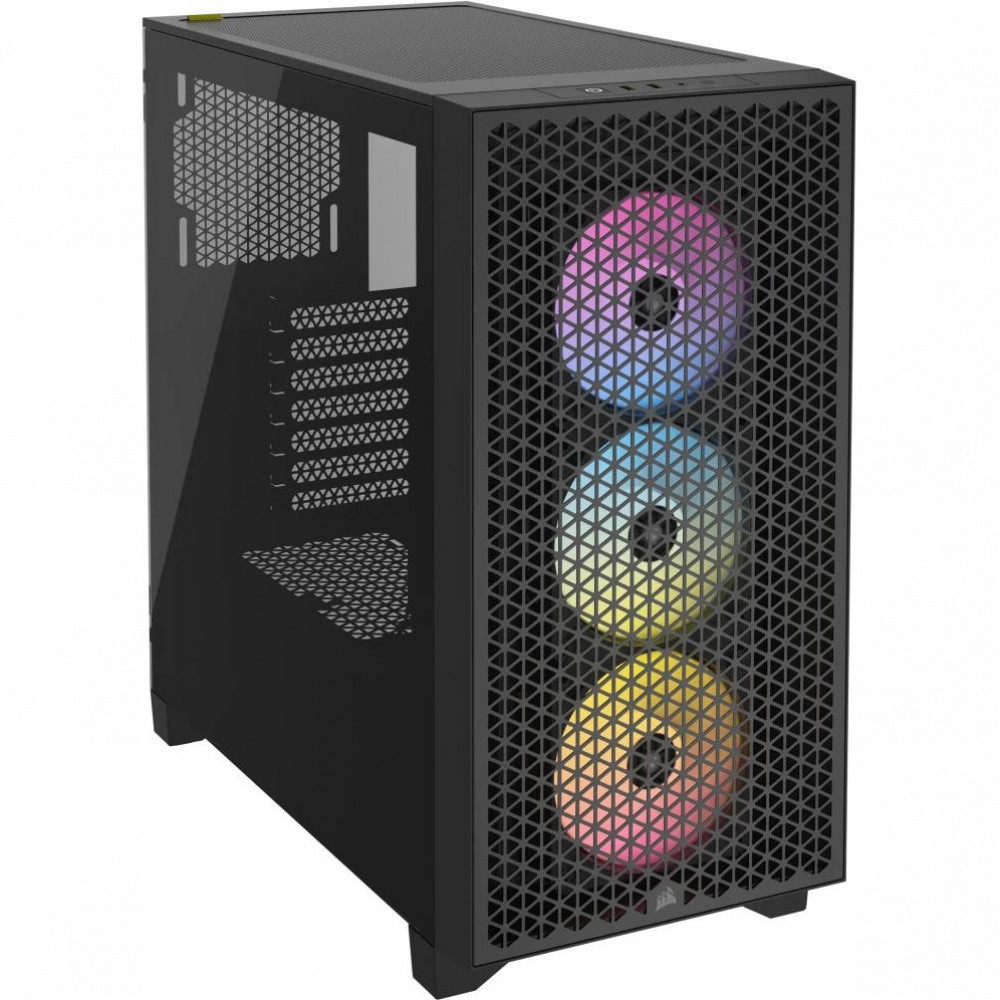 Корпус Corsair 3000D RGB Airflow Black CC-9011255-WW Mid-Tower - миниатюра 5