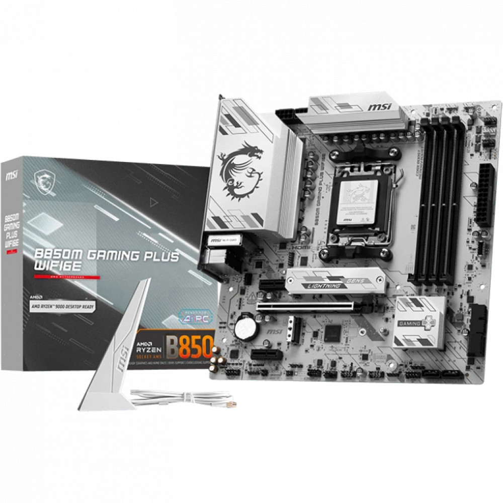 Материнская плата MSI B850M GAMING PLUS WIFI6E Micro-ATX, AMD AM5 - миниатюра 5