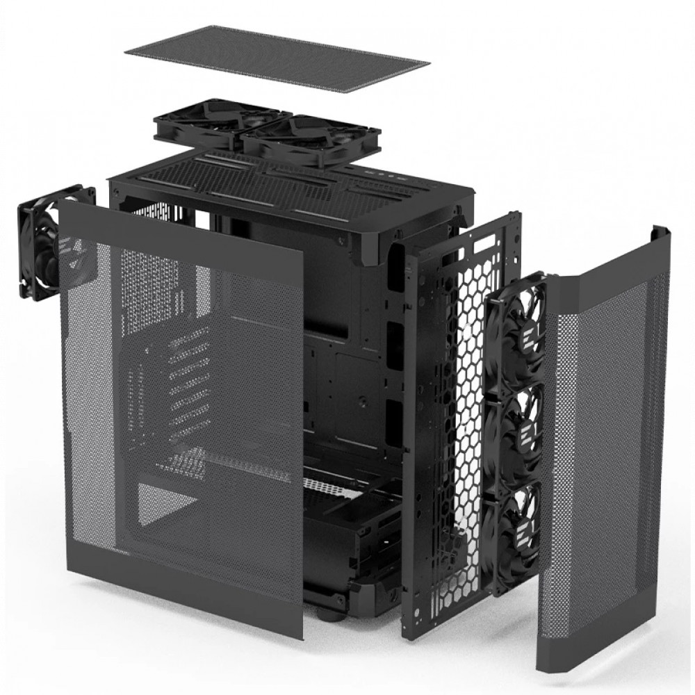 Корпус Zalman i4 Black Mid-Tower - миниатюра 4