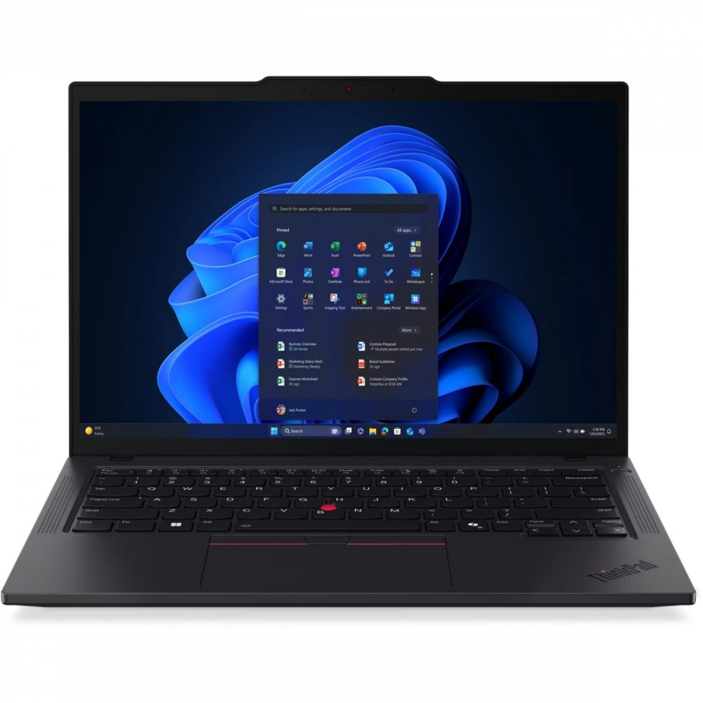 Ноутбук Lenovo ThinkPad T14 Gen 6 21QCA03SCD_PRO 14 ", WQXGA+ 2880x1800 (16:10), Intel, Core Ultra 7, 16 Гб, 512 ГБ, Intel Graphics, Windows 11 Pro - миниатюра 2
