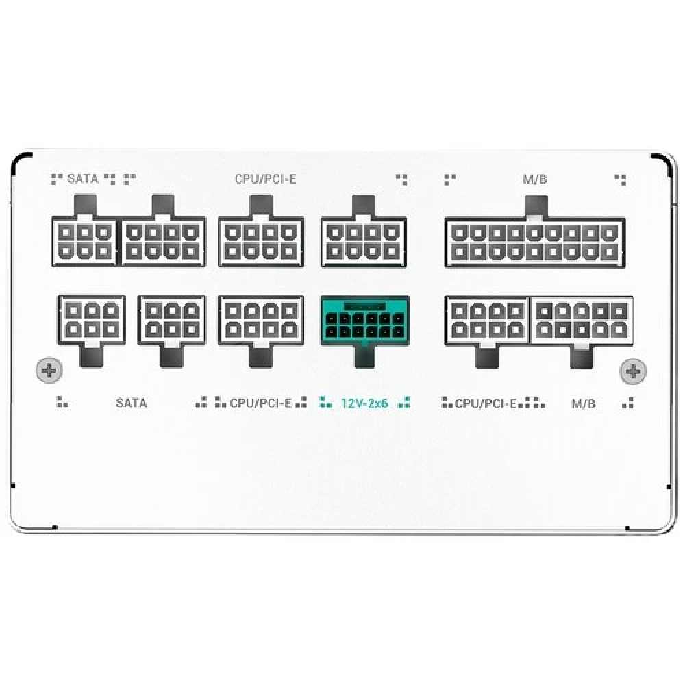 Блок питания GamerStorm PN850M WH R-PN850M-FC0W-WGEU 850 Вт - миниатюра 4