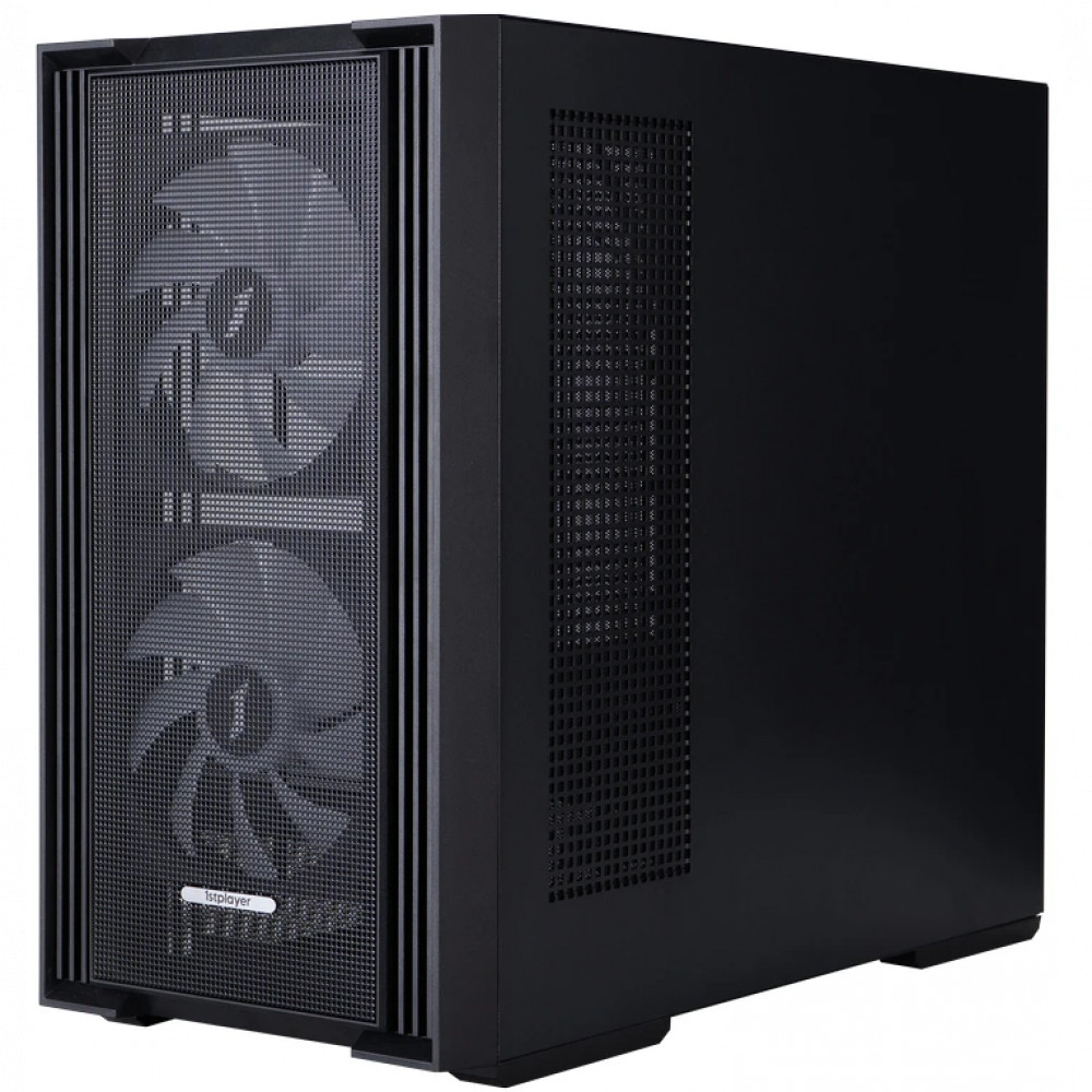 Корпус 1STPLAYER AU6 ARGB Black AU6-BK-2FA7-14-2FA7R-1FA7 Mini-Tower - миниатюра 3