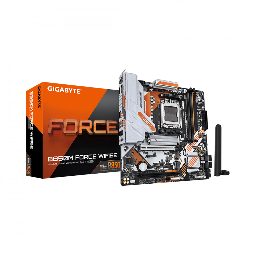 Материнская плата Gigabyte B850M FORCE WIFI6E B850M FORCE WF6E Micro-ATX, AMD AM5 - миниатюра 4