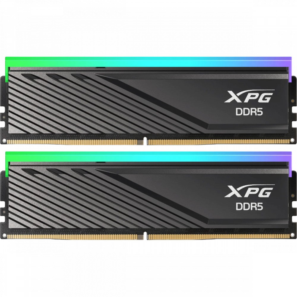 ОЗУ ADATA Lancer Blade RGB (AX5U5600C468G-DTLABRBK) DIMM, DDR5, 16 Гб (2 х 8 Гб), 5600 МГц — фото товара