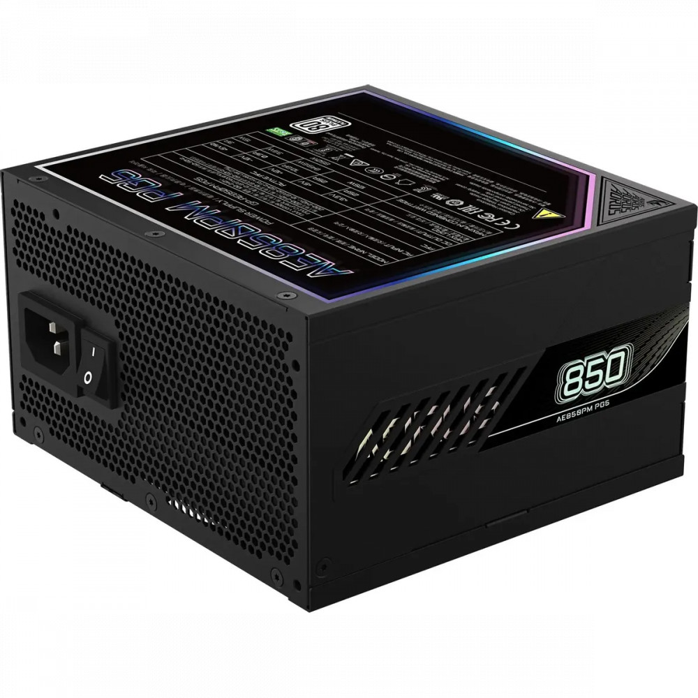 Блок питания Gigabyte AORUS ELITE P850W GP-AE850PM PG5 850 Вт - миниатюра 2