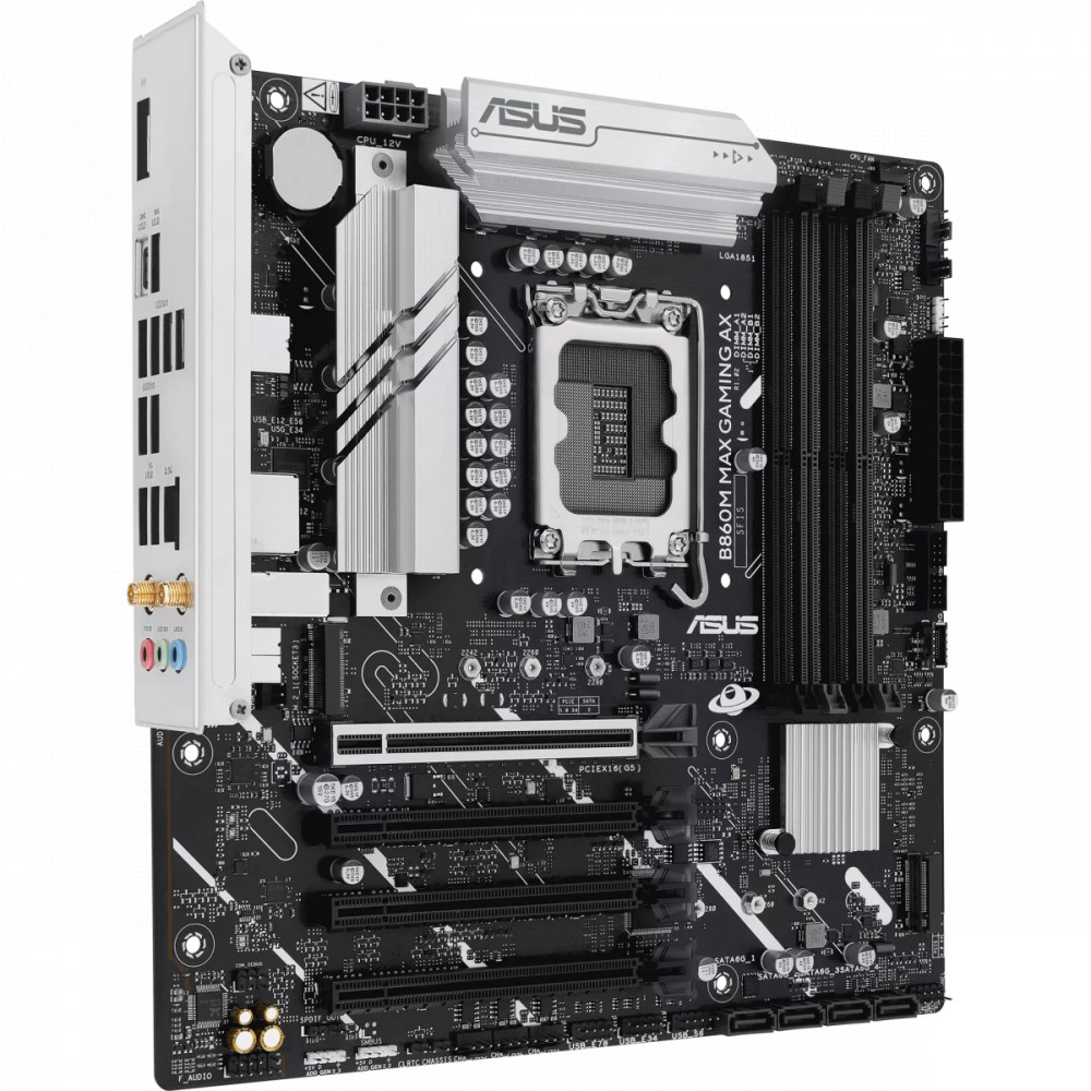 Материнская плата Asus B860M MAX GAMING AX 90MB1JZ0-M0EAY0 Micro-ATX, LGA 1851 - миниатюра 2