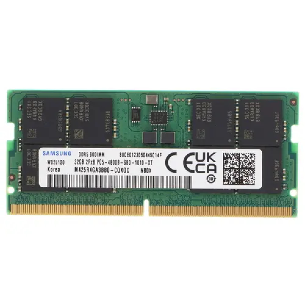 ОЗУ Samsung M425R4GA3BB0-CQK SO-DIMM, DDR5, 32 Гб, 4800 МГц — фото товара