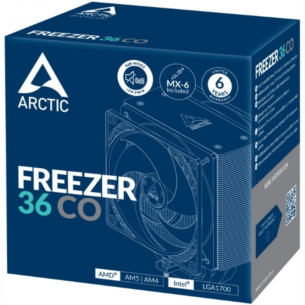 Система охлаждения ARCTIC Freezer 36 CO ACFRE00122A Для процессора - миниатюра 5