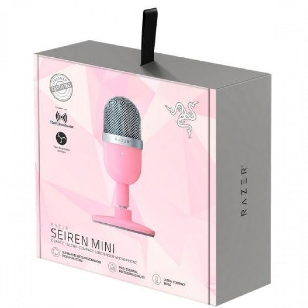 Микрофон Razer Seiren Mini - Quartz RZ19-03450200-R3M1 - миниатюра 4