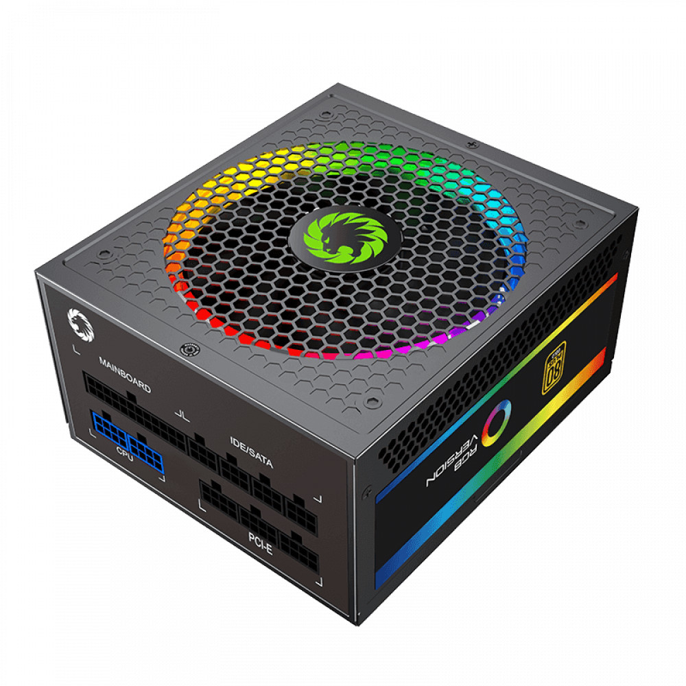 Блок питания GameMax RGB 550W Rainbow 210604500049 550 Вт - миниатюра 2