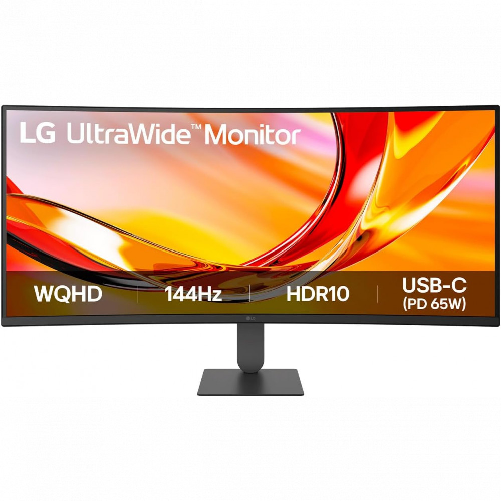 Монитор LG 34U640B-B 34U640B-B.ARUZ 34 ", VA, Ultra-Wide QHD 3440x1440 (21:9), 144 Гц — фото товара