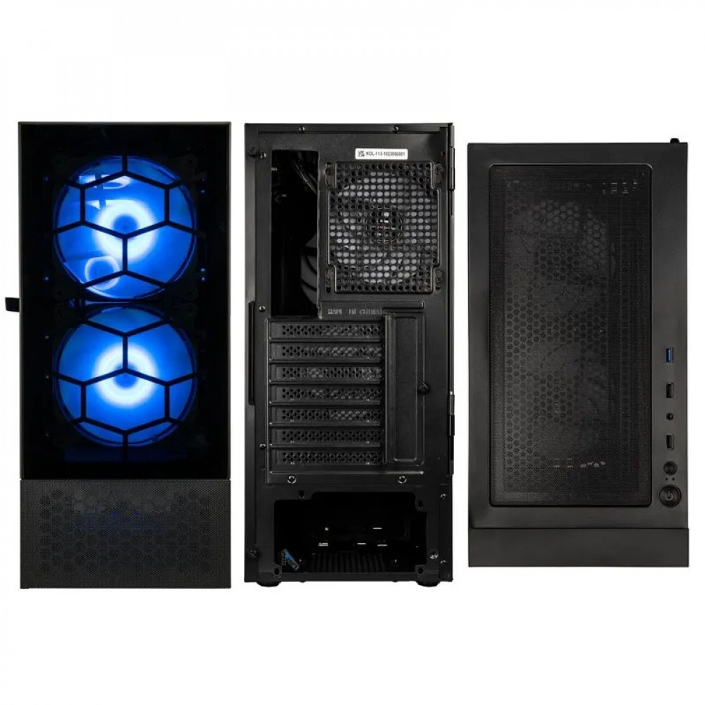 Корпус Kolink Observatory MX Glass ARGB Black PGW-CH-KOL-113 Mid-Tower - миниатюра 3