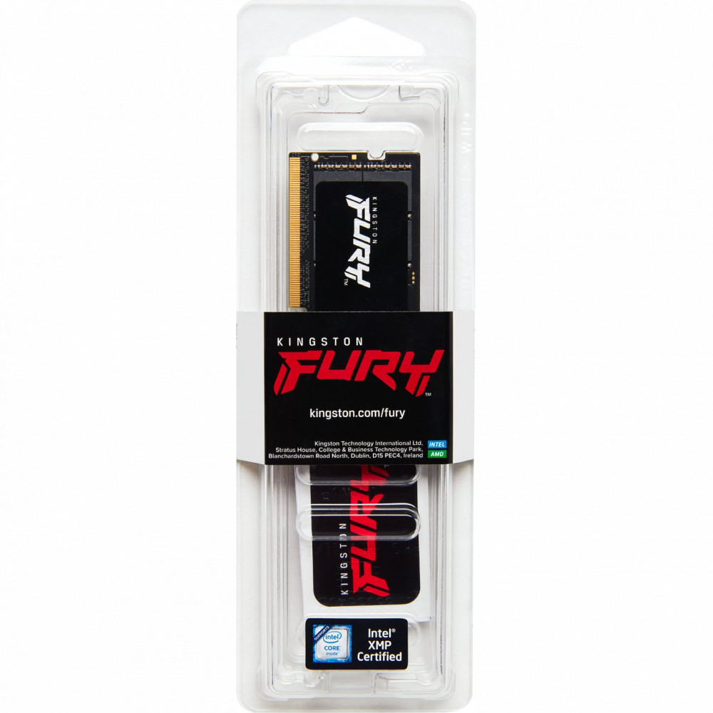 ОЗУ Kingston FURY Impact KF548S38IB-32 SO-DIMM, DDR5, 32 Гб, 4800 МГц - миниатюра 3