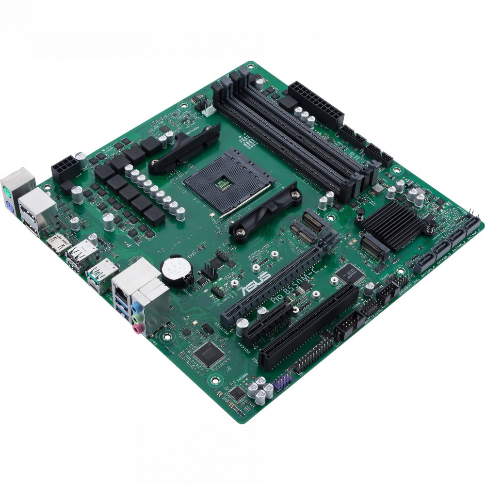 Материнская плата Asus PRO B550M-C/CSM Mini-ATX, AMD AM4 - миниатюра 3