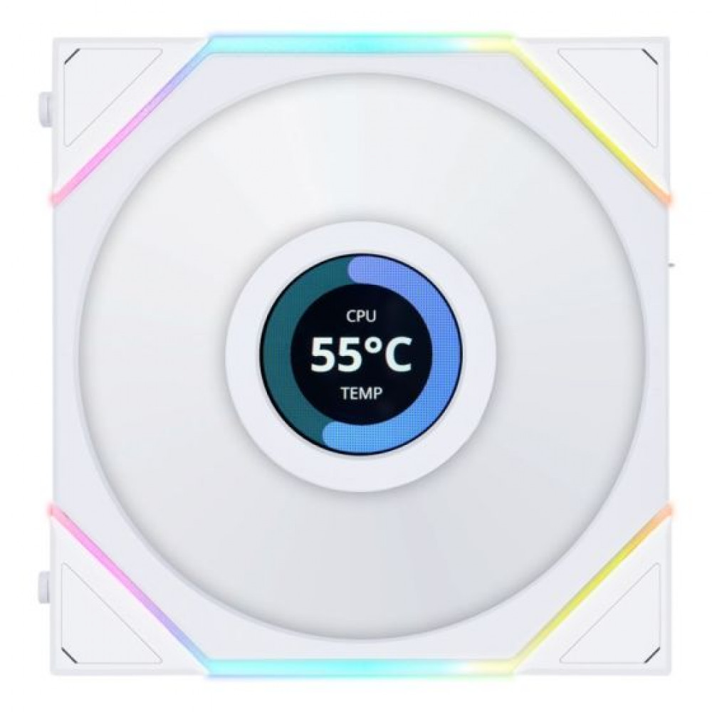 Система охлаждения Lian Li UNI FAN SL WIRELESS LCD G99.12RSLLCD1W1W.00 Для системного блока — фото товара