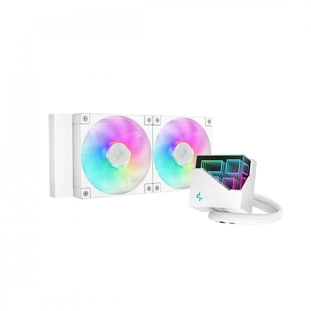 Система охлаждения Deepcool LT240 WH ARGB R-LT240-WHAMNC-G-1 Для процессора — фото товара
