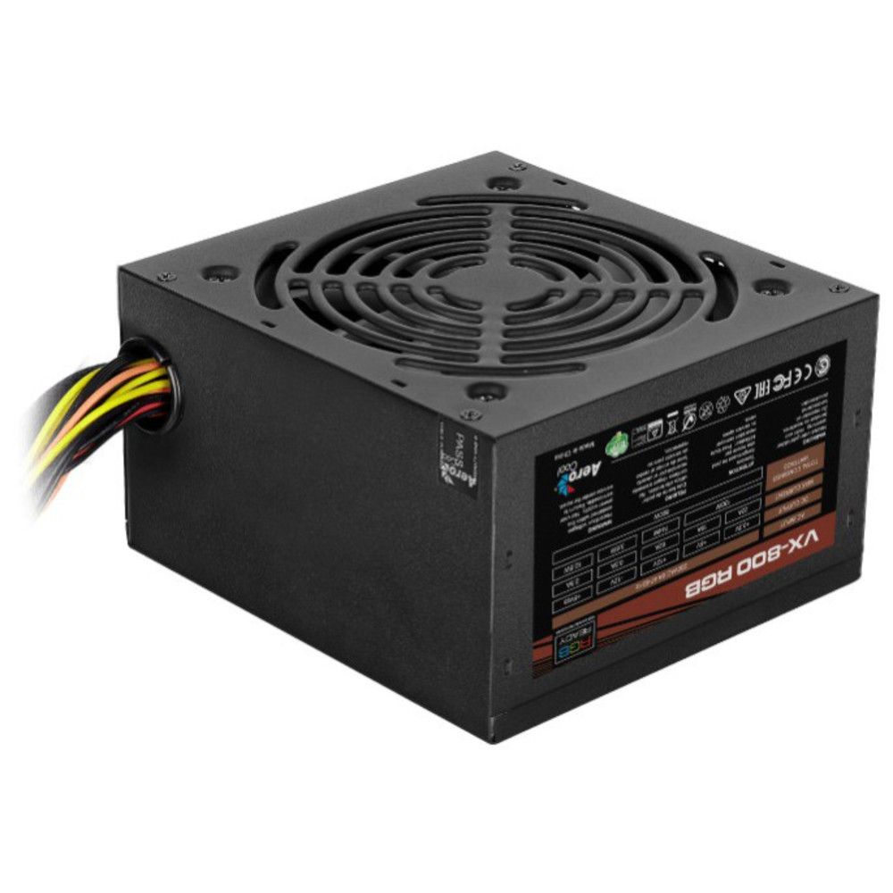 Блок питания Aerocool VX PLUS 800 RGB 800 Вт - миниатюра 6