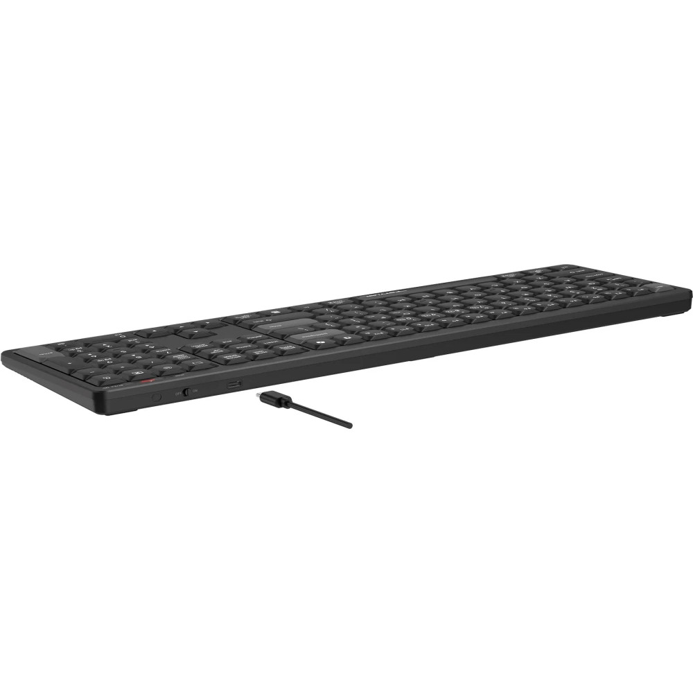 Клавиатура A4Tech Fstyler FBX55C Black FBX55C BLACK Беспроводная, Bluetooth - миниатюра 12