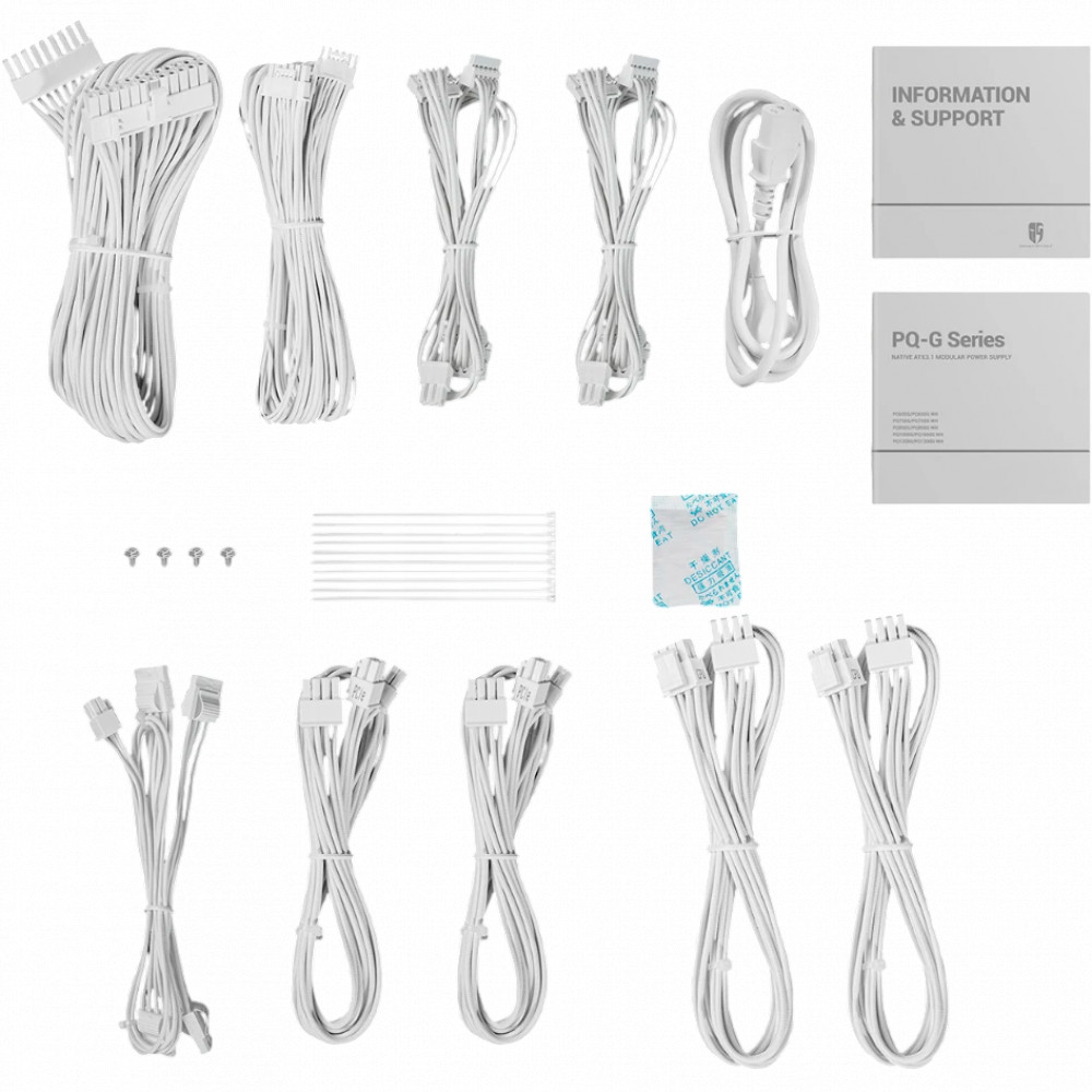 Блок питания GamerStorm PQ1200G White PQ1200GWH 1200 Вт - миниатюра 4