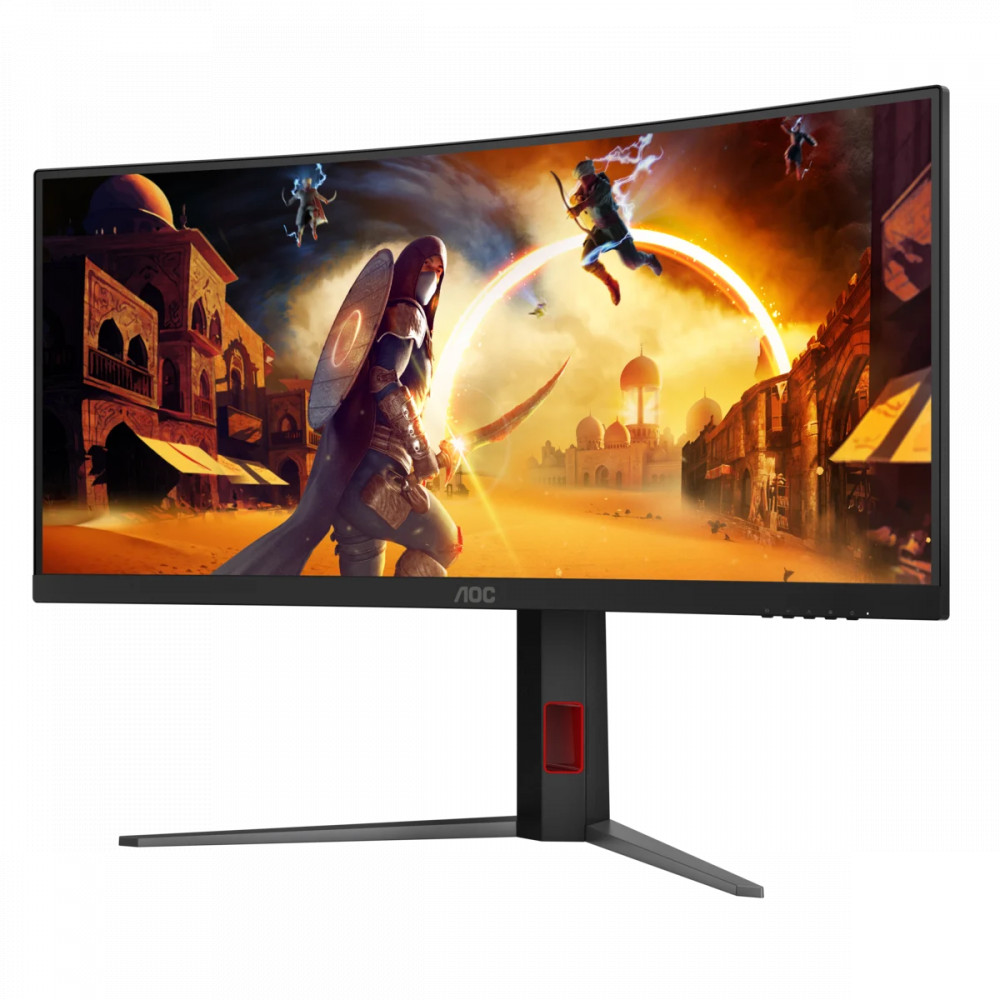 Монитор AOC CU34G4/01 34 ", VA, Ultra-Wide QHD 3440x1440 (21:9), 180 Гц - миниатюра 2