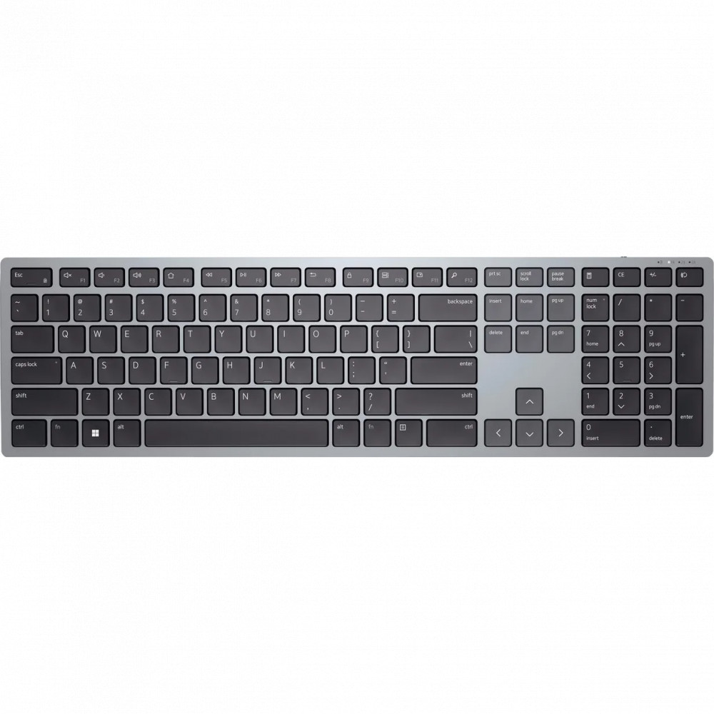 Клавиатура Dell KB700, Silver-Black, USB 580-AKPQ Беспроводная, Bluetooth — фото товара