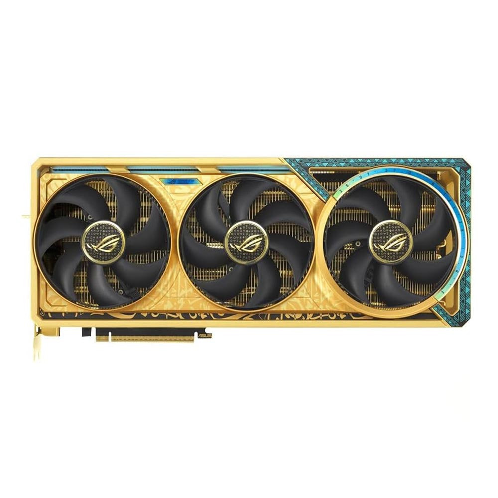 Видеокарта Asus ROG Astral GeForce RTX™ 5080 Dhahab CORE OC Edition ROG-ASTRAL-RTX5080-O16G-DHAHAB-CORE 16 ГБ — фото товара