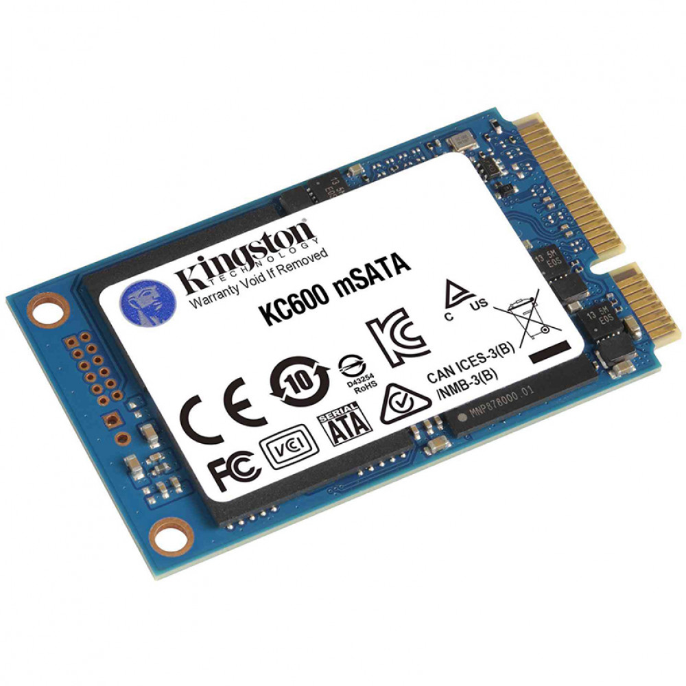 Жесткий диск Kingston KC600 SKC600MS/256G SSD (твердотельные), 256 ГБ, mSATA, SATA — фото товара