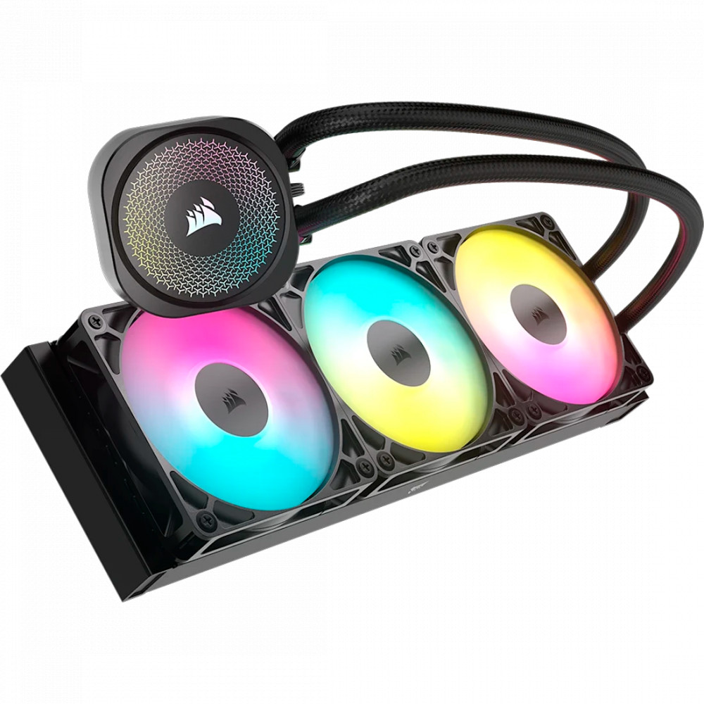 Система охлаждения Corsair NAUTILUS 360 RS ARGB Black CW-9060093-WW Для процессора - миниатюра 2