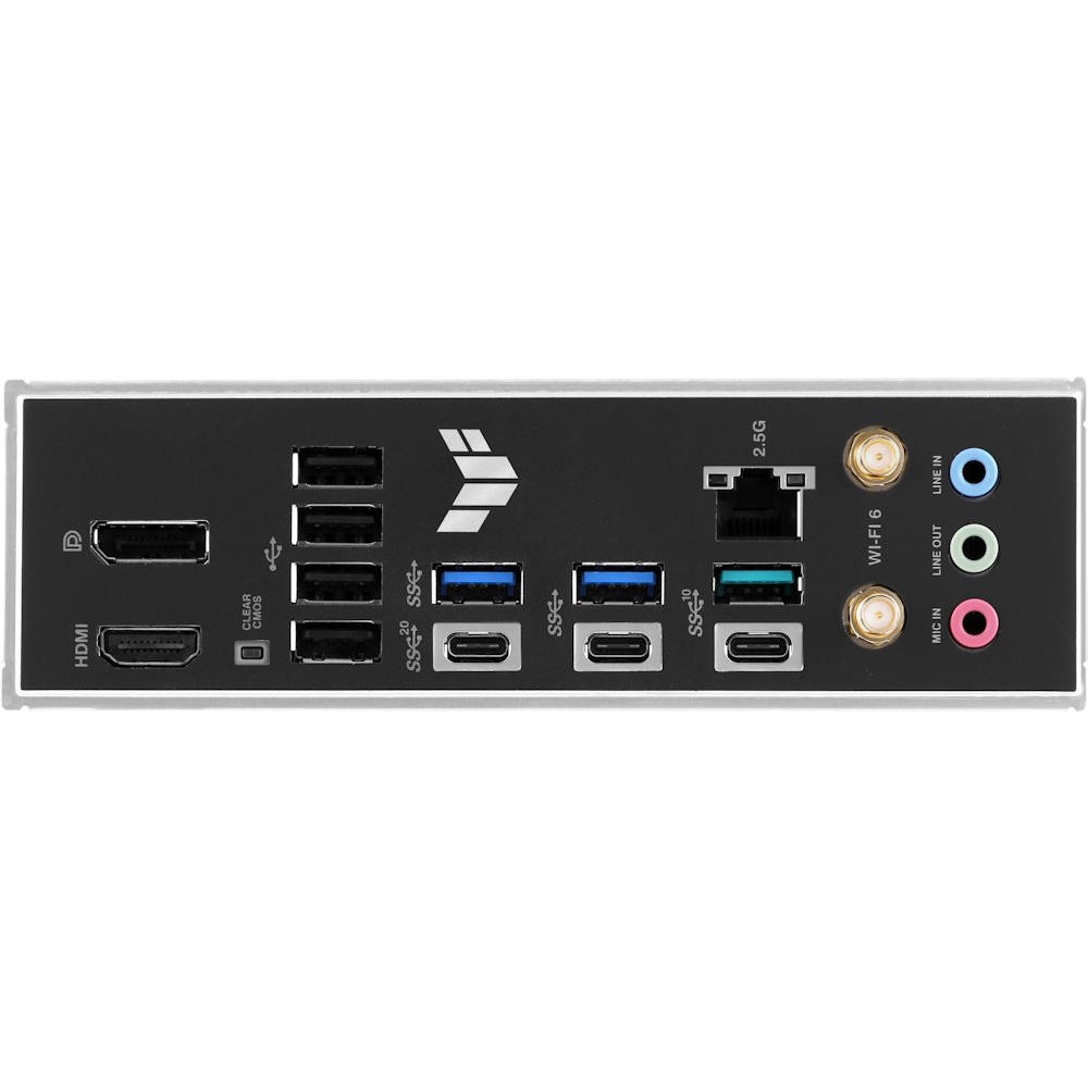 Материнская плата Asus TUF GAMING B760M-BTF WIFI D4 Micro-ATX, LGA 1700 - миниатюра 5