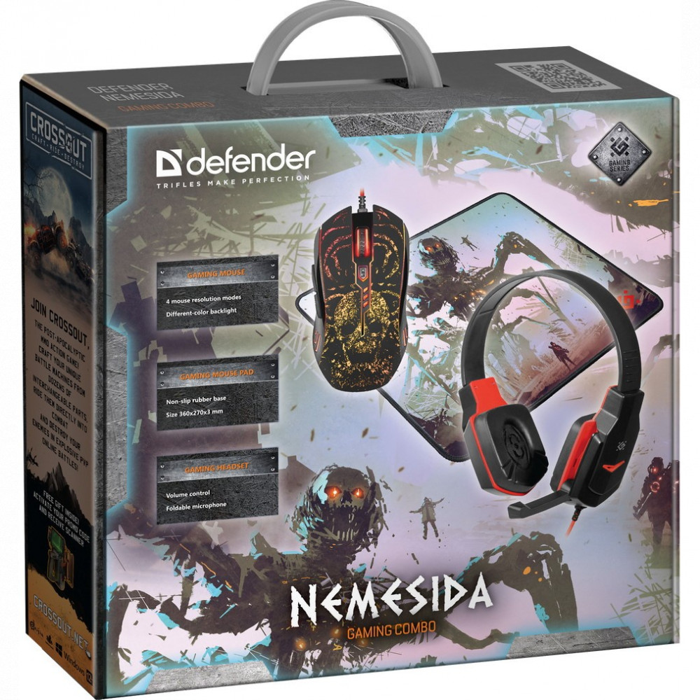 Клавиатура + мышь Defender Nemesida MHP-128 52128 - миниатюра 14