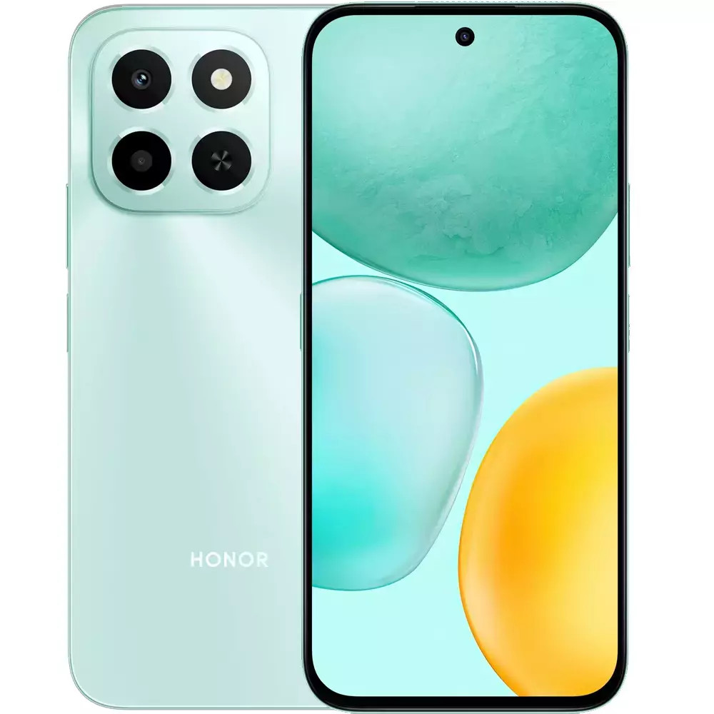 Смартфон Honor X6c (6/128GB) Ocean Cyan X6C NIC-LX1/6GB/128GB/OCEAN CYAN 128 Гб, 6 Гб — фото товара